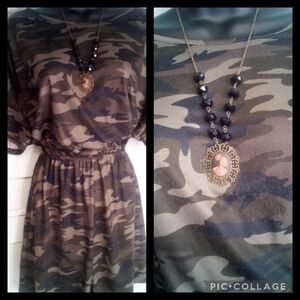 Shein camouflage romper